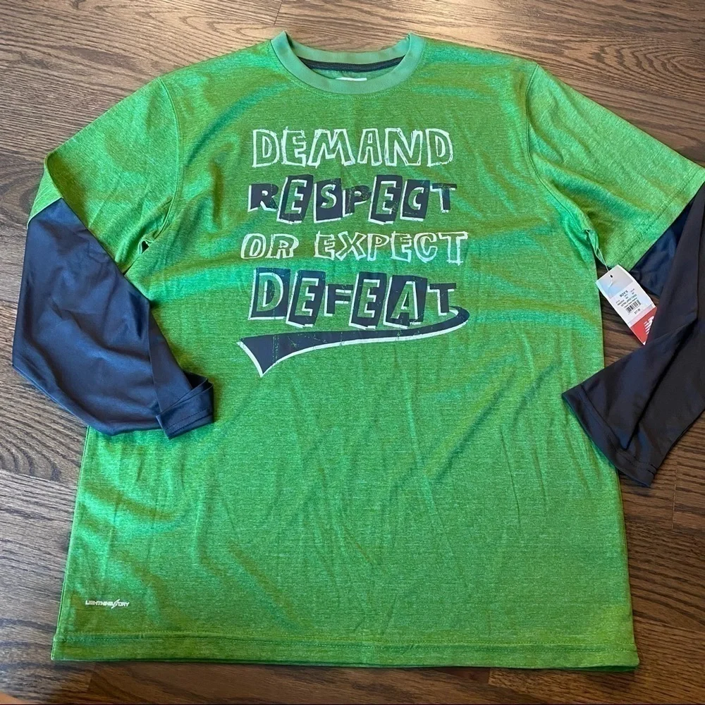 NWT new balance boys long sleeve top class